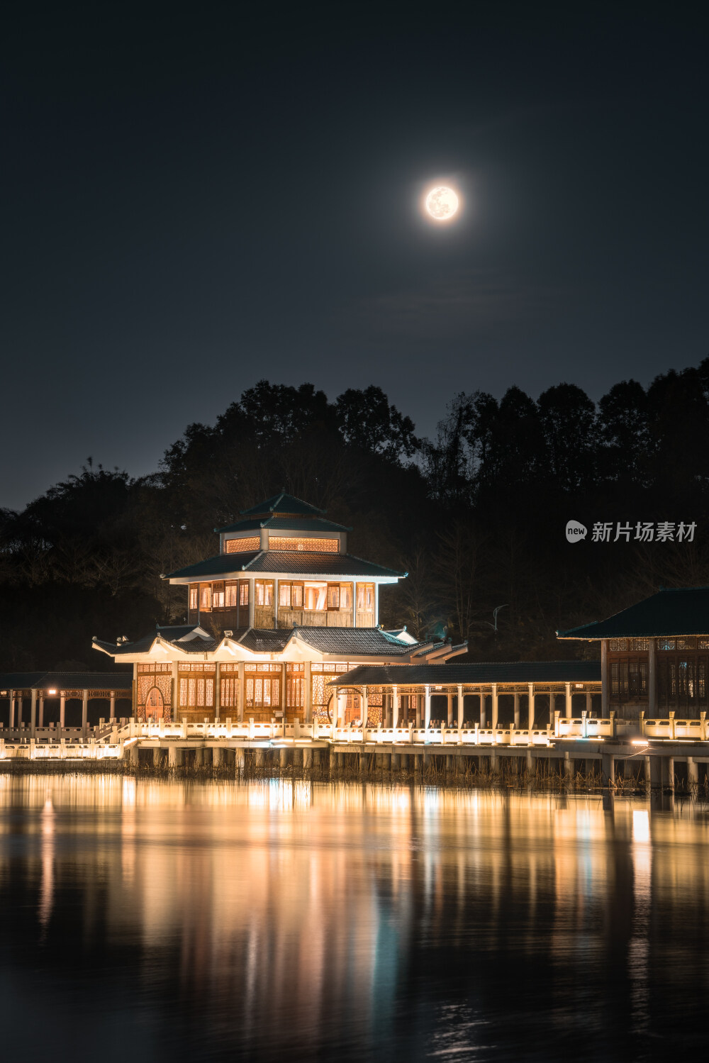 福州大学福友阁夜景