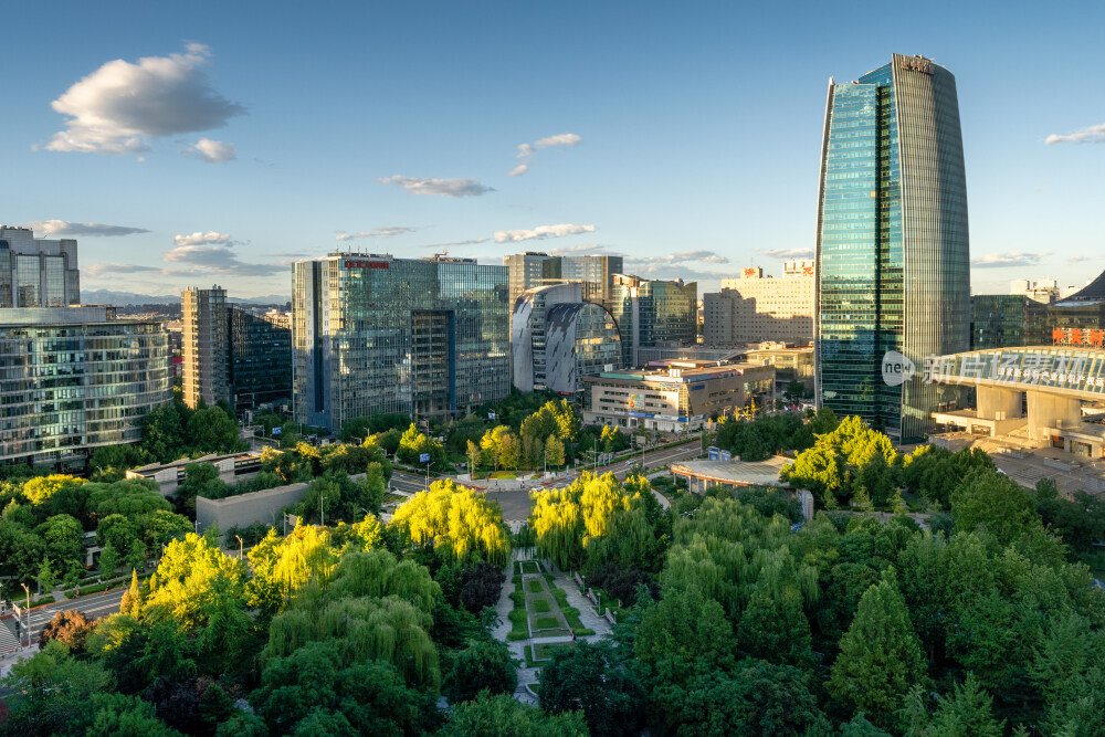 绿色低碳节能的北京中关村