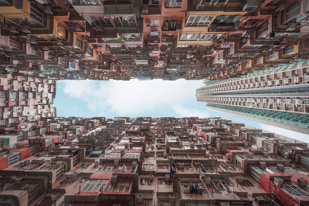 香港城市建筑怪兽大厦