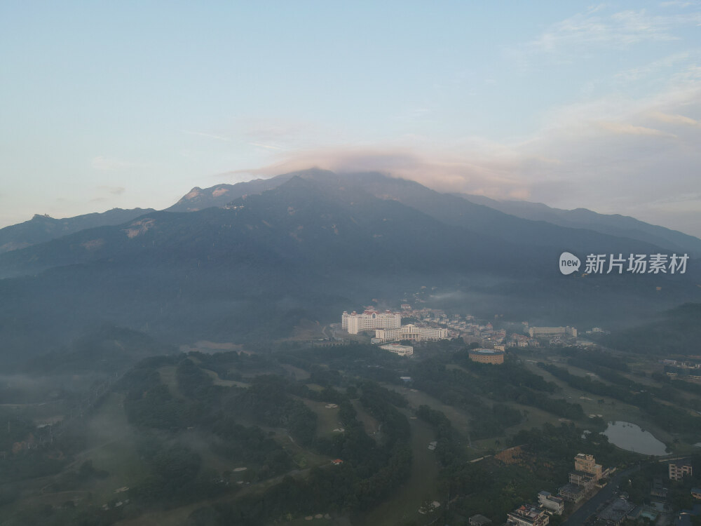 罗浮山日出云海
