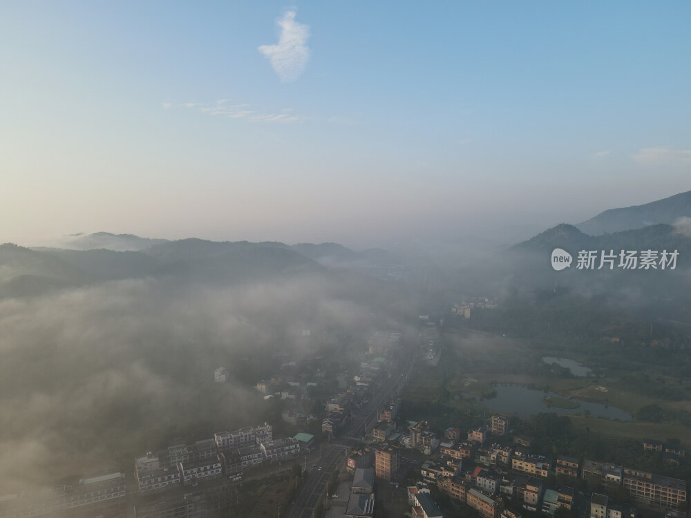 罗浮山日出云海