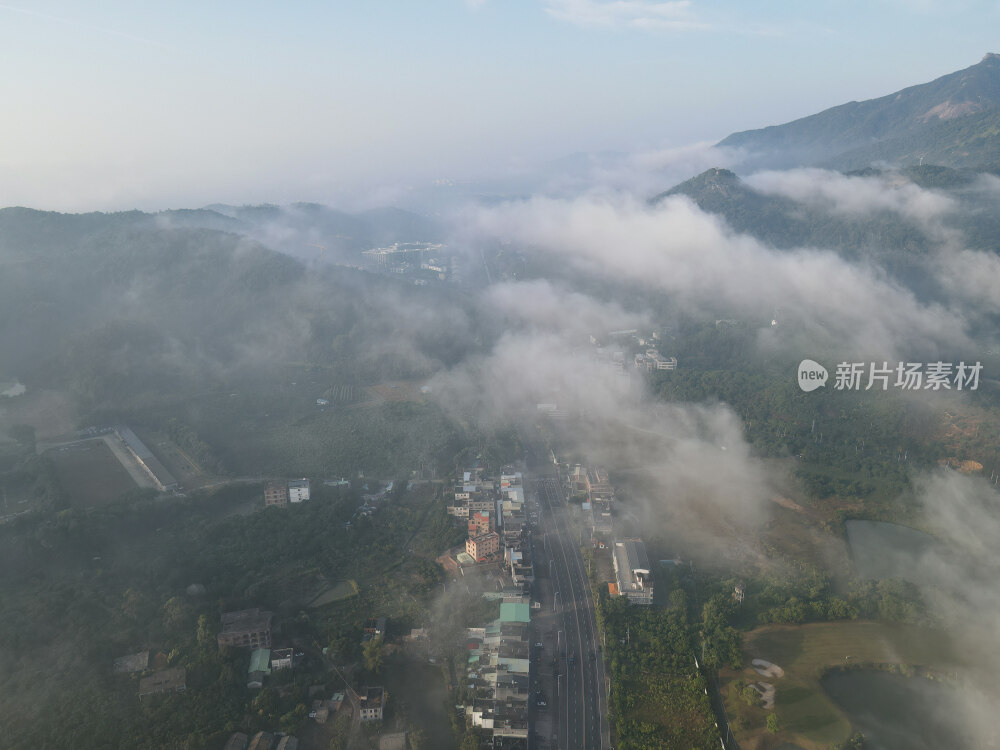 罗浮山日出云海