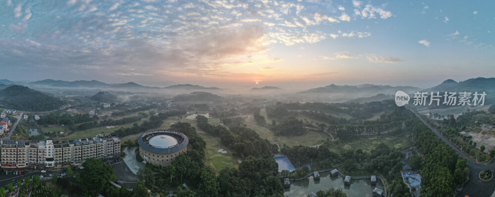 罗浮山日出云海