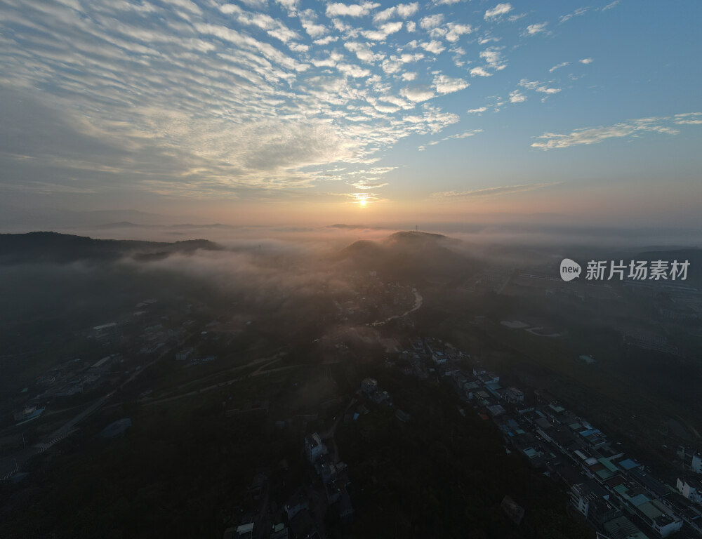 罗浮山日出云海