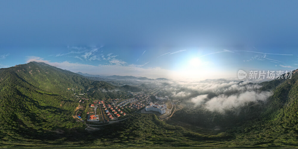 罗浮山日出云海