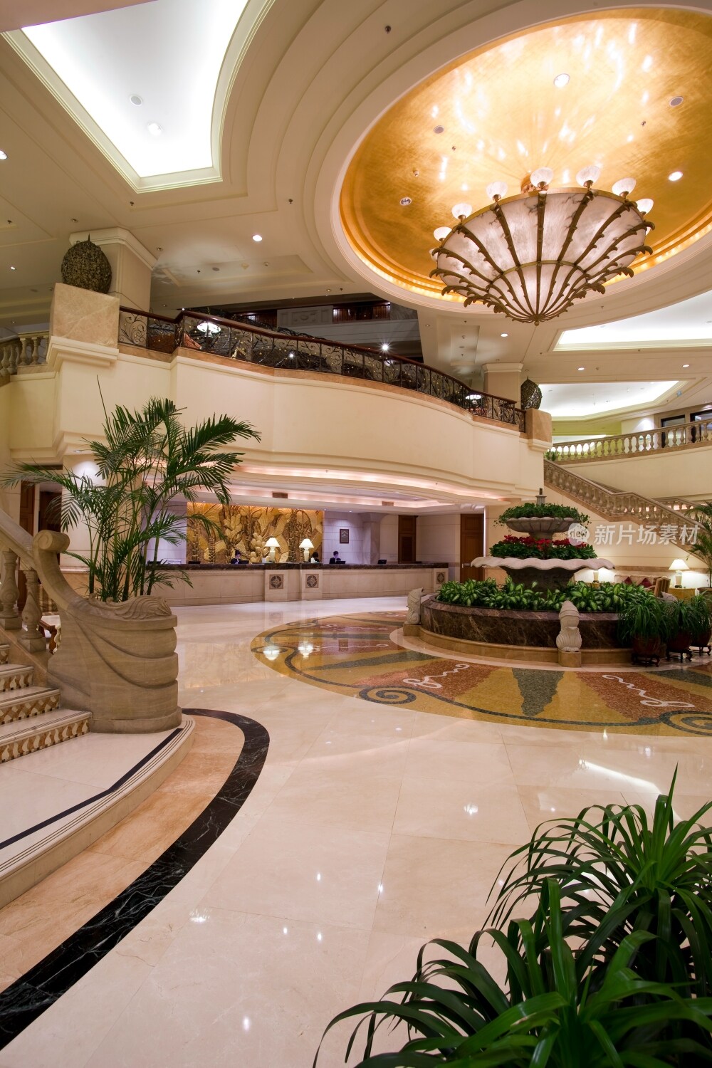 酒店大堂内景