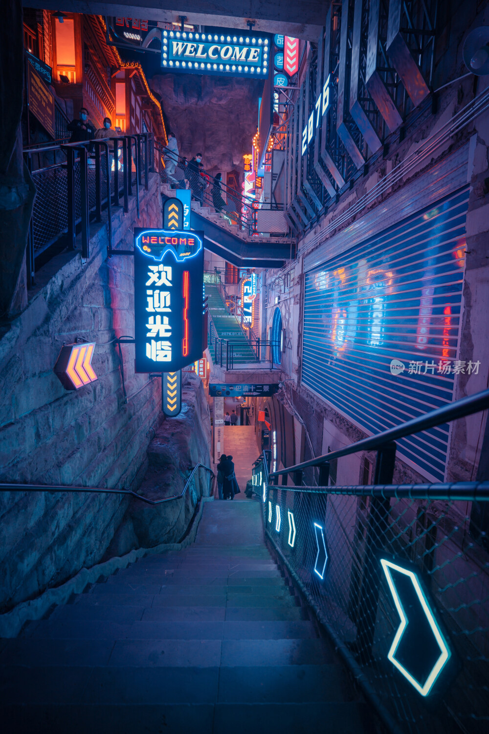 赛博朋克洪崖洞