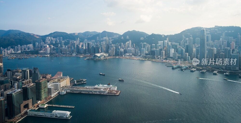 高视角看香港城市景观