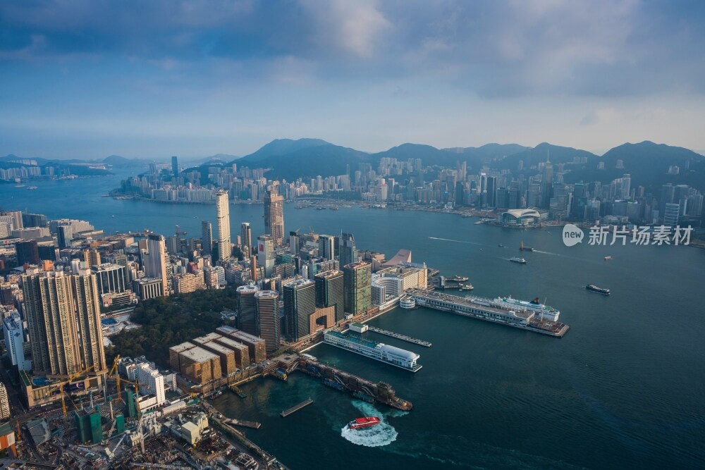 高视角看香港城市景观