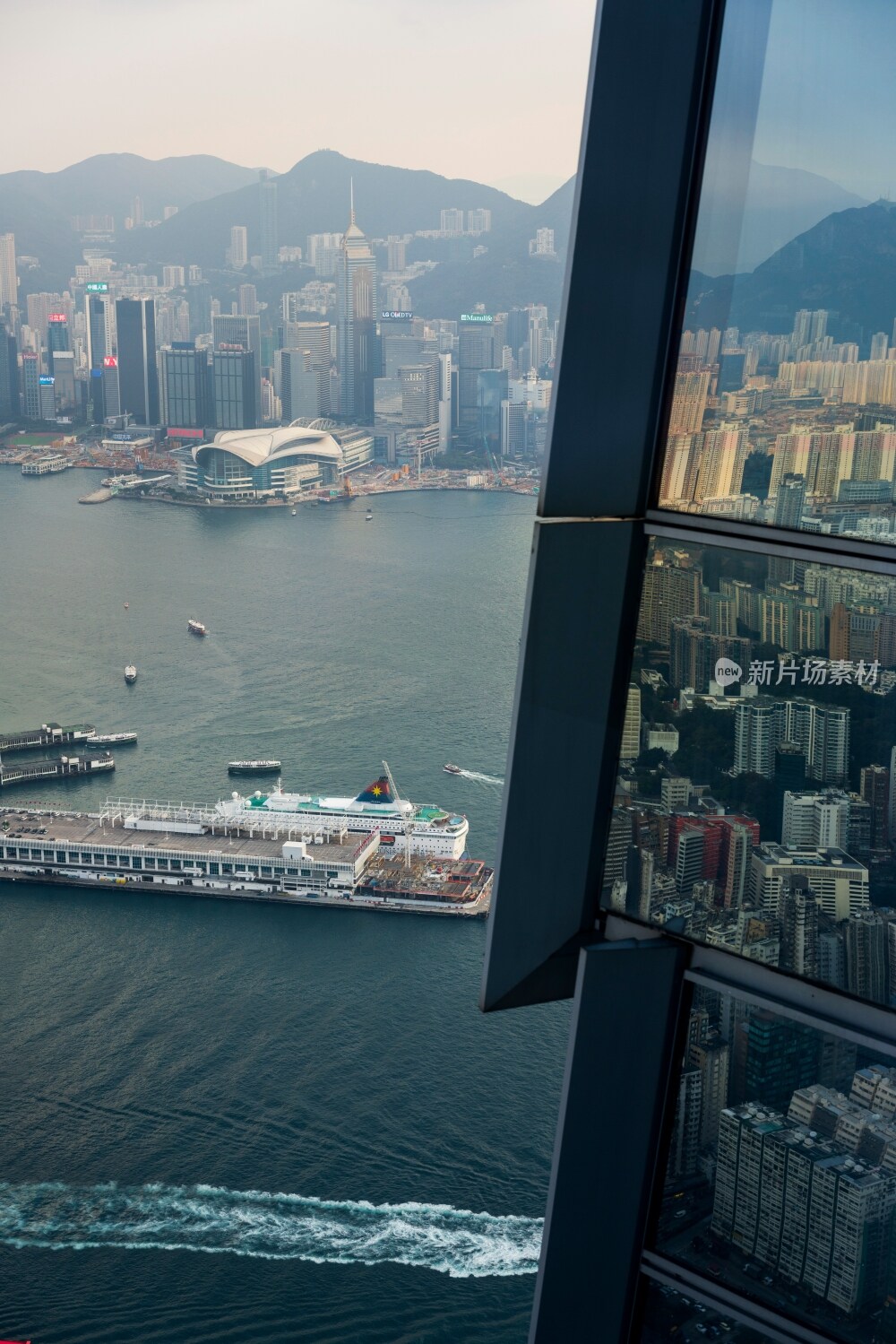 高视角看香港城市景观