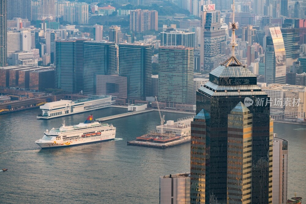 高视角看香港城市景观