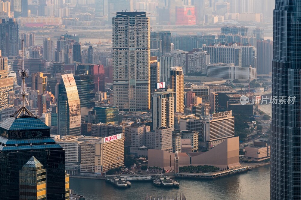 高视角看香港城市景观