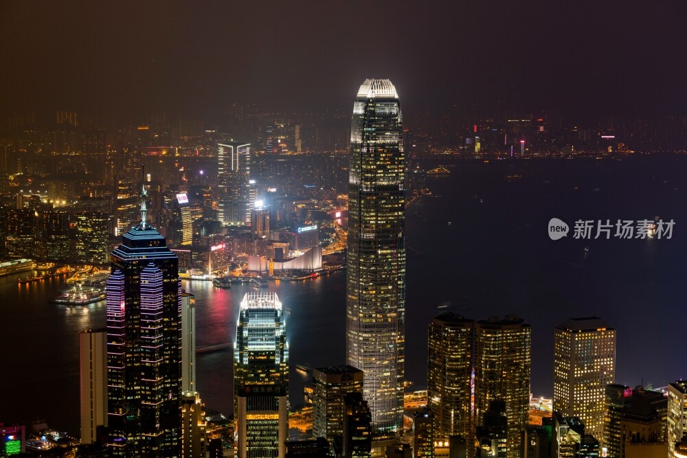 高视角看香港城市景观