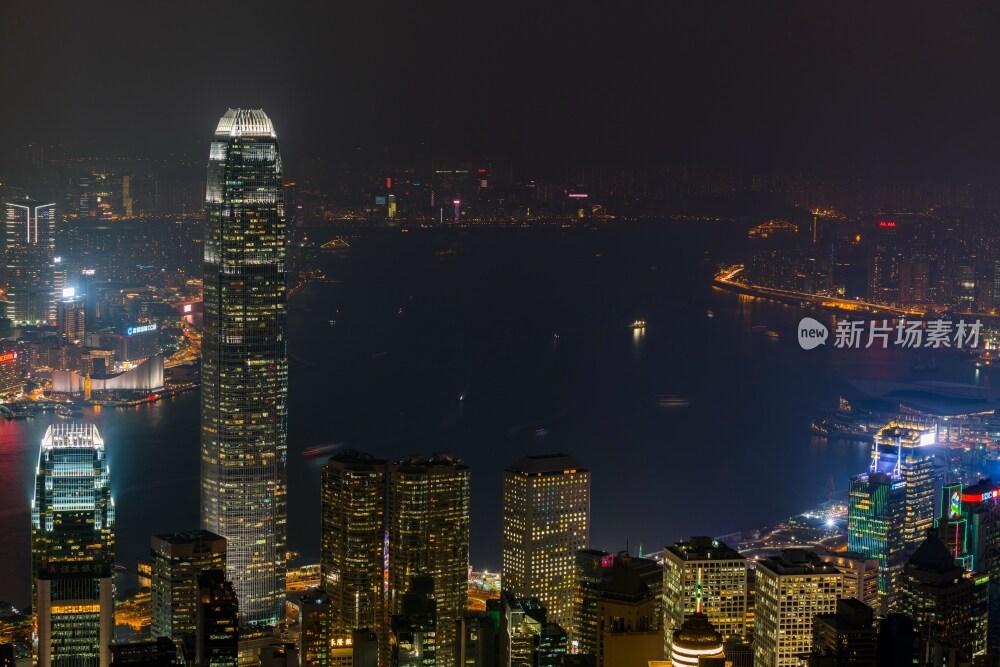 高视角看香港城市景观