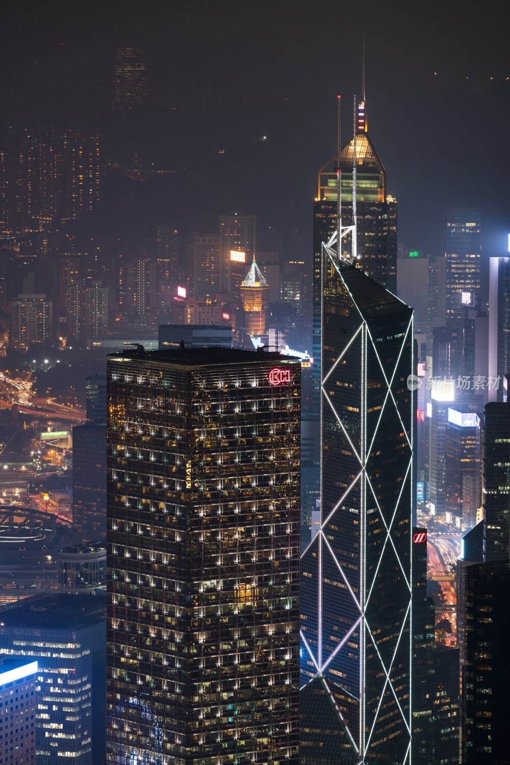 高视角看香港城市景观