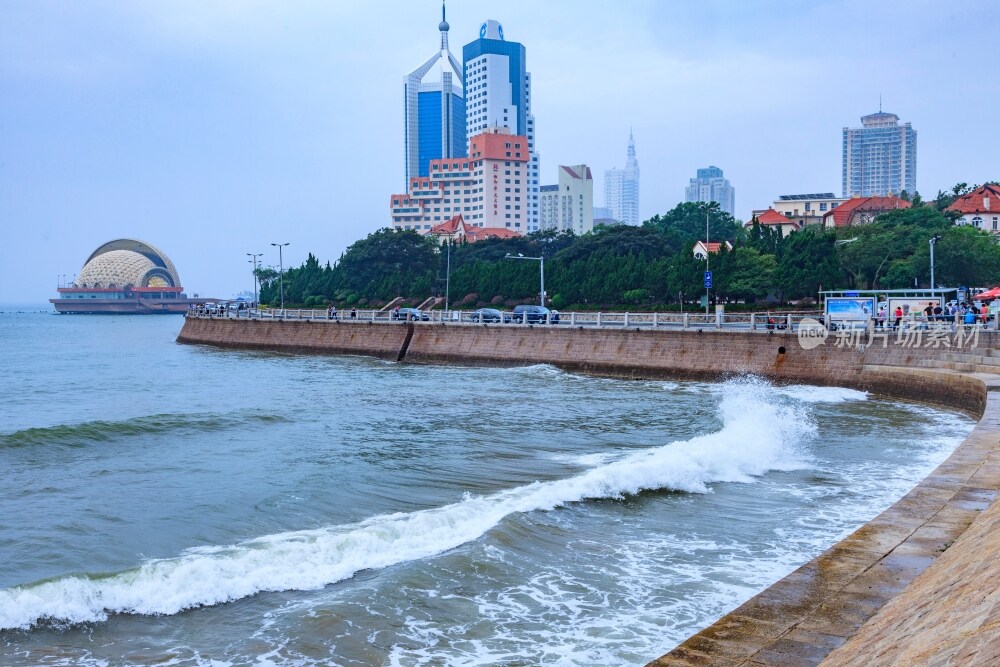 山东青岛海滨浴场