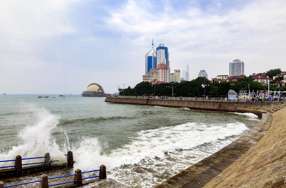 山东青岛海滨浴场