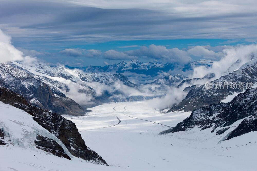 瑞士阿尔卑斯少女峰（Jungfrau）