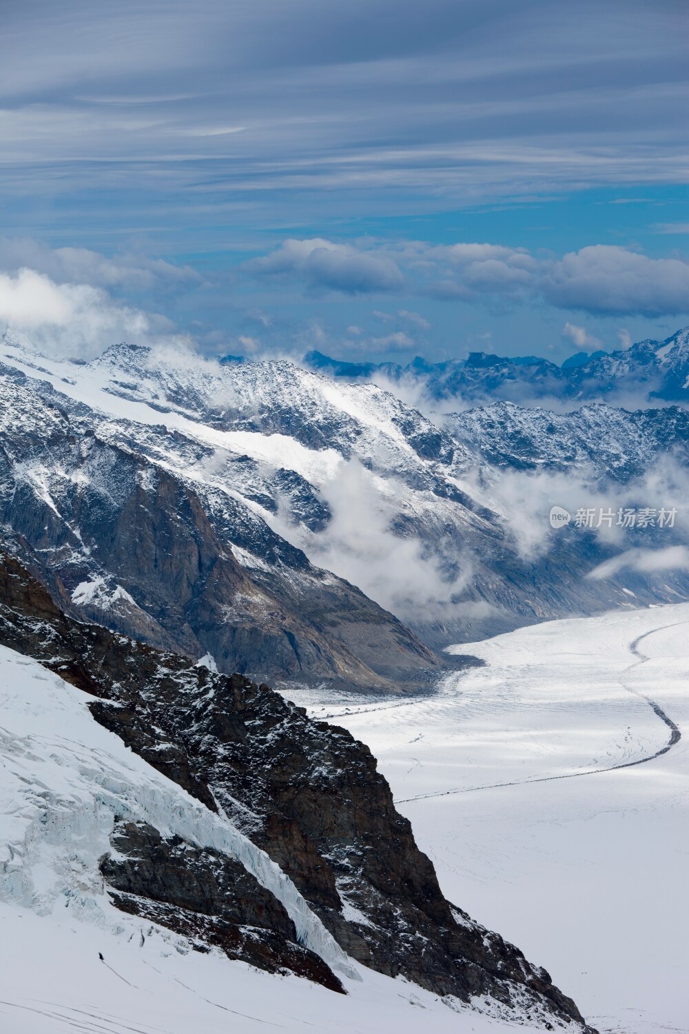 瑞士阿尔卑斯少女峰（Jungfrau）