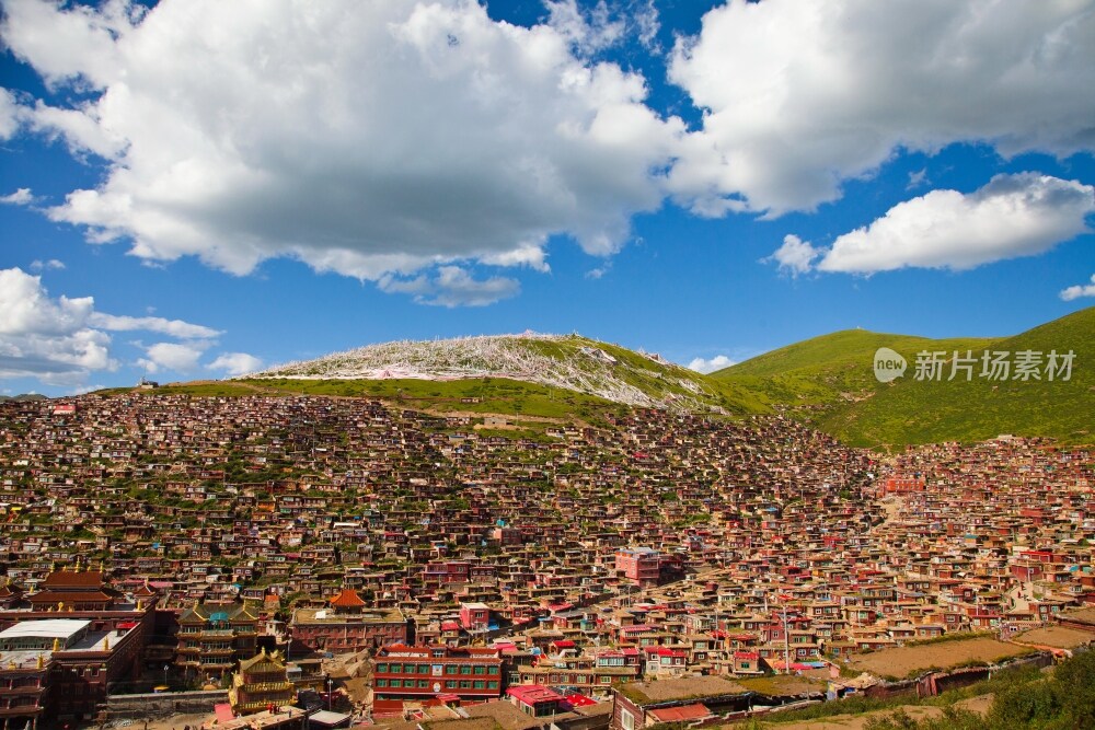 四川甘孜色达五明佛学院