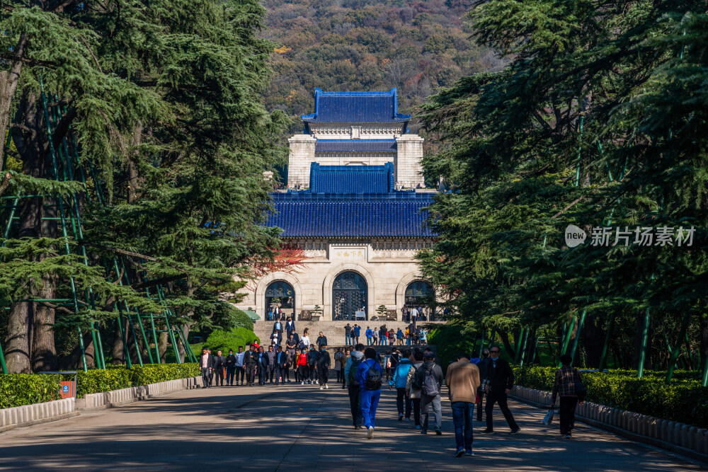 南京中山陵陵门