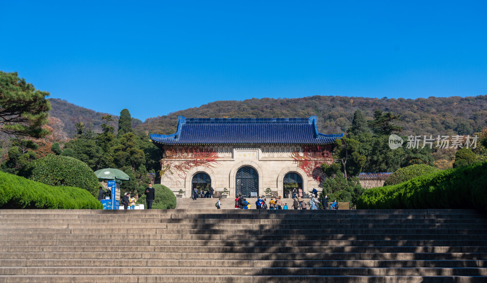 南京中山陵陵门