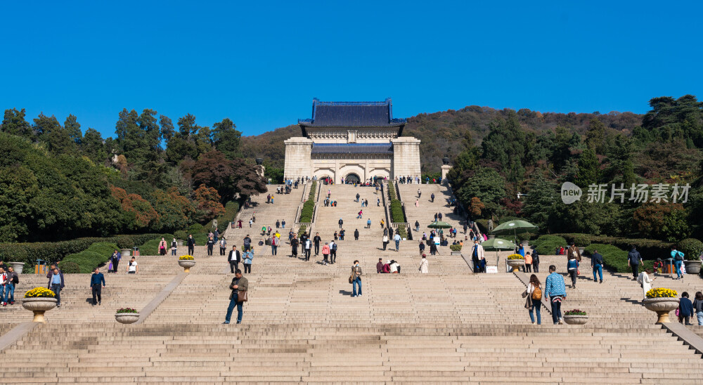 南京中山陵祭堂