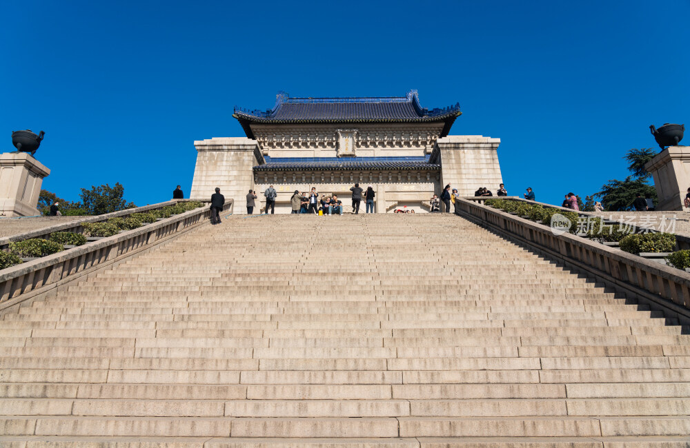 南京中山陵祭堂