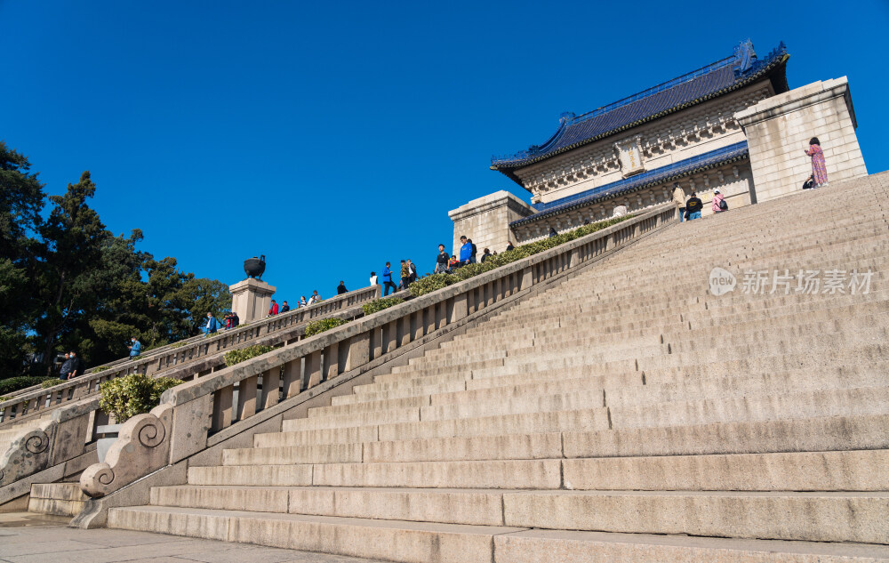 南京中山陵祭堂