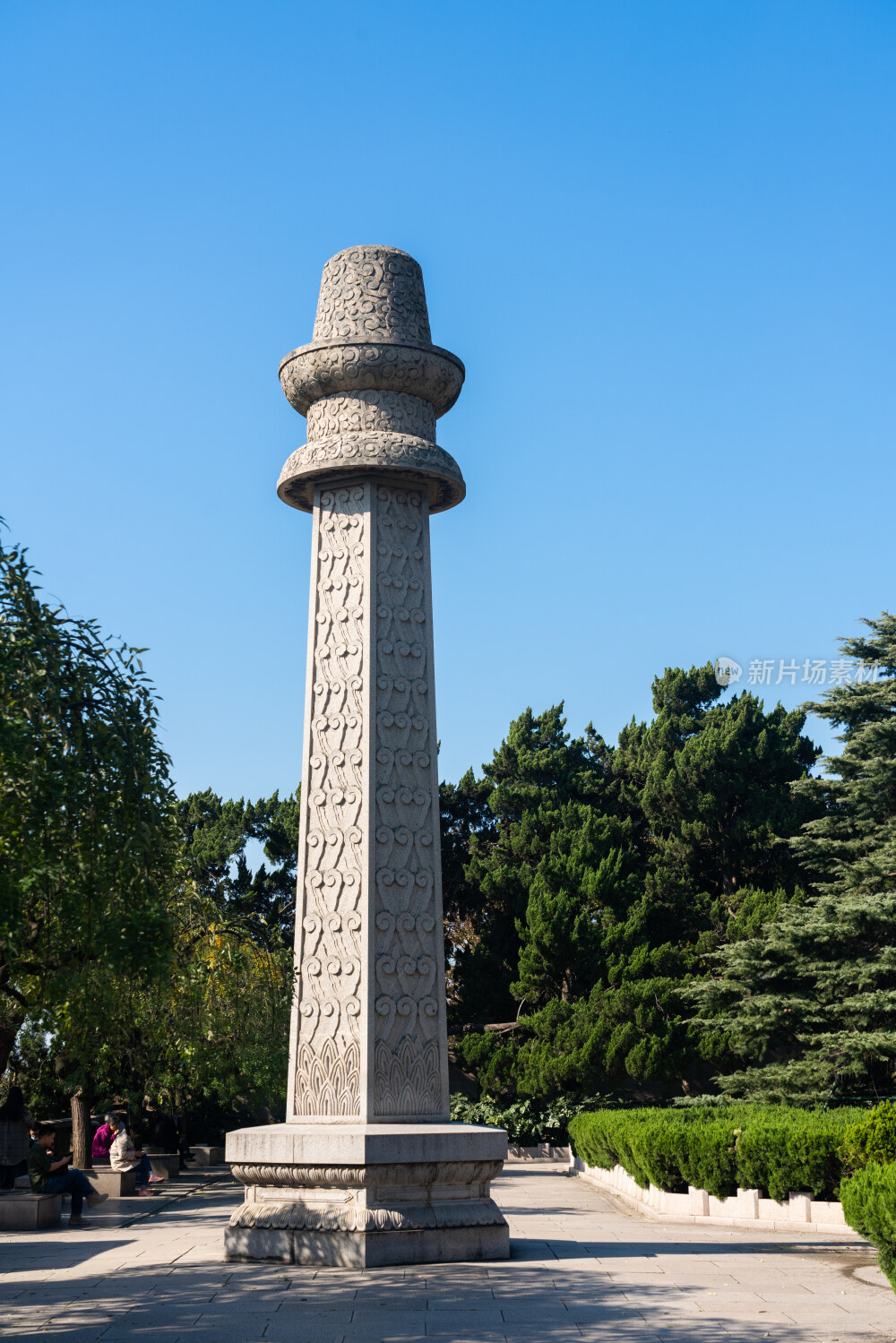 南京中山陵碑亭