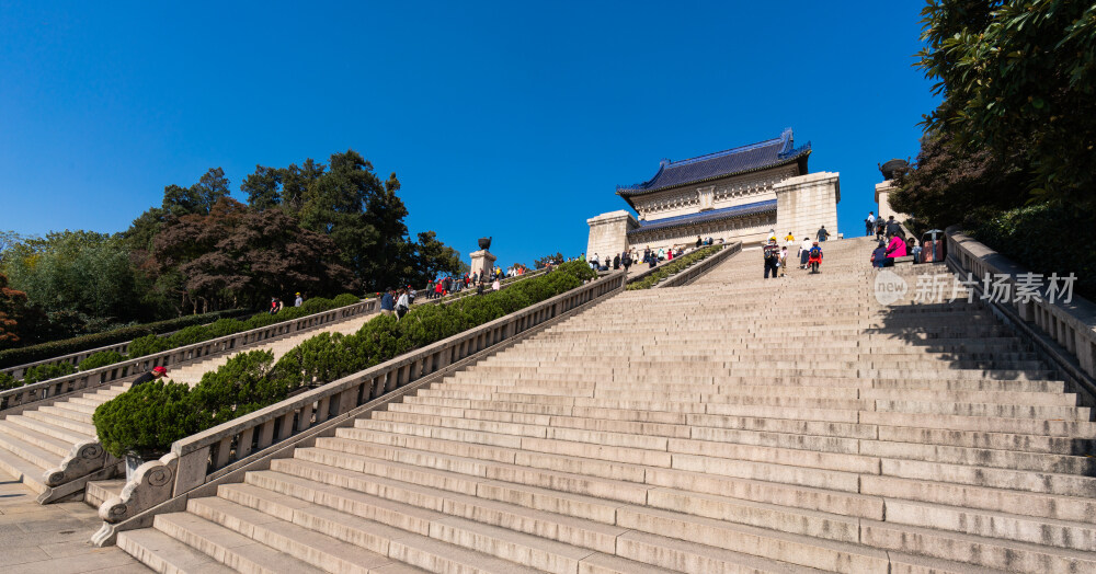 南京中山陵祭堂