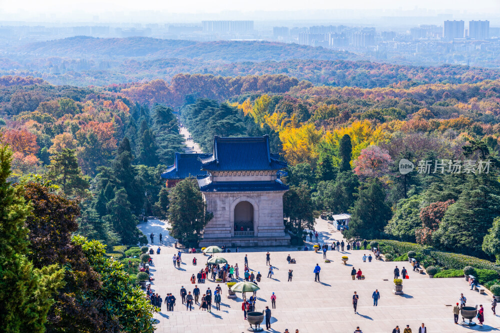 南京中山陵碑亭