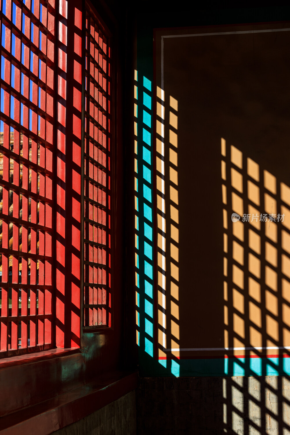 故宫清晨光影古建筑北京古建