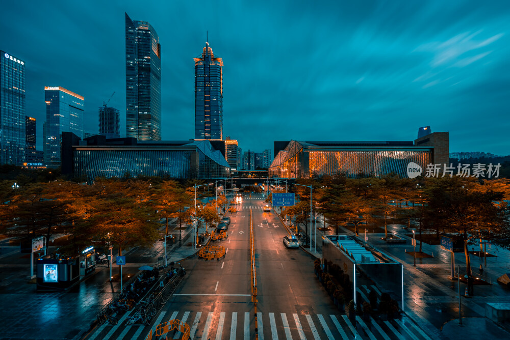 深圳音乐厅与图书馆