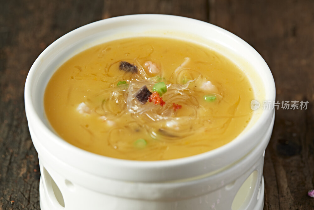 浓汤黑松露海米烩鱼翅