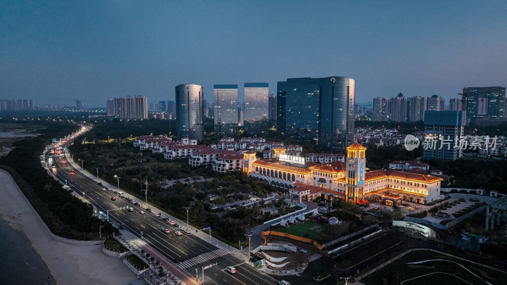 山东烟台天越湾航拍