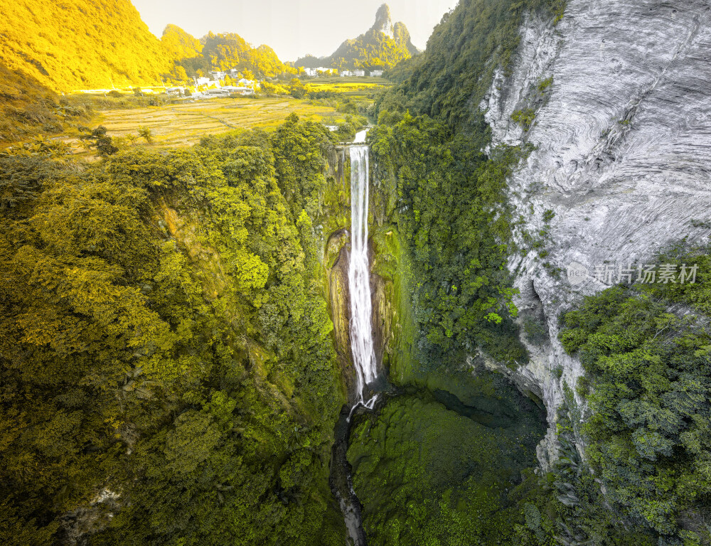 广西靖西航拍4k