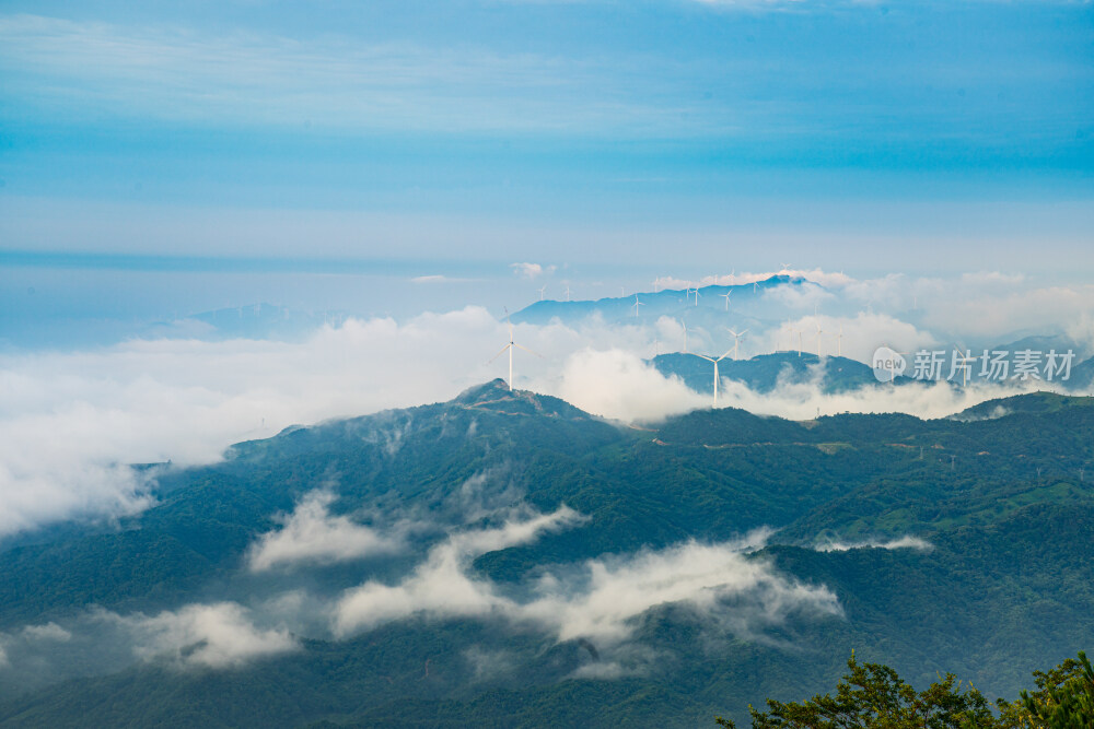 湖北广水二妹山云海