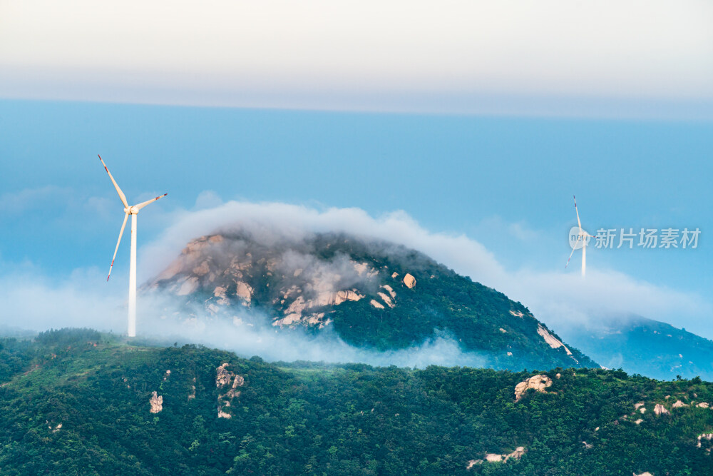 湖北广水二妹山云海