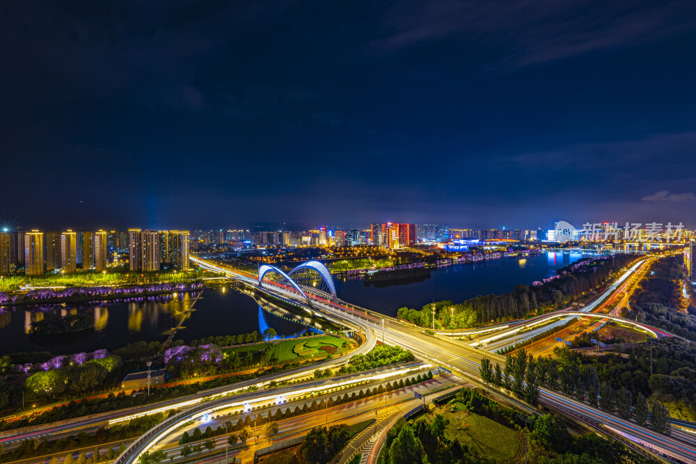 太原南中环夜景