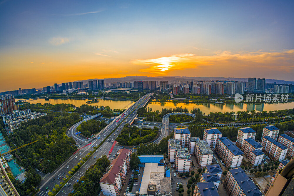 太原长风街夜景