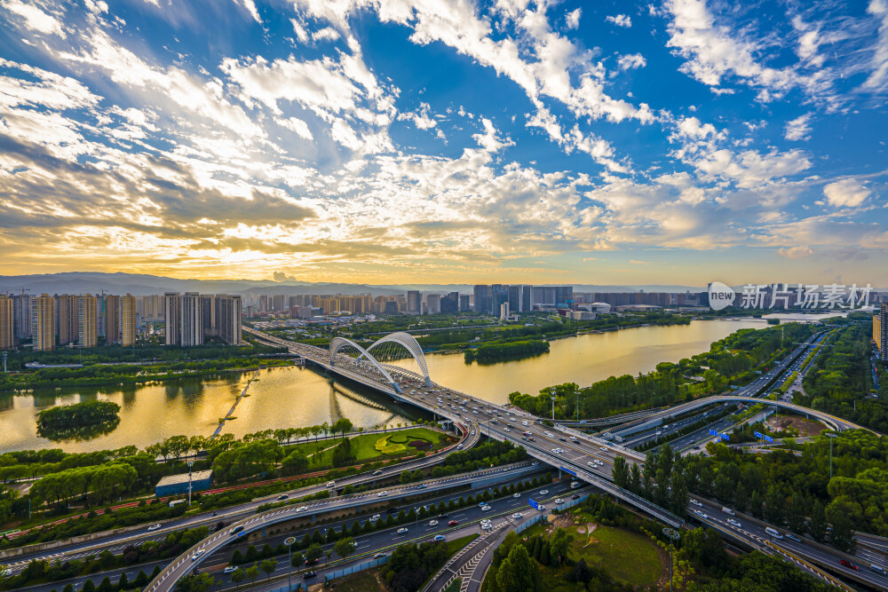 太原南中环日落