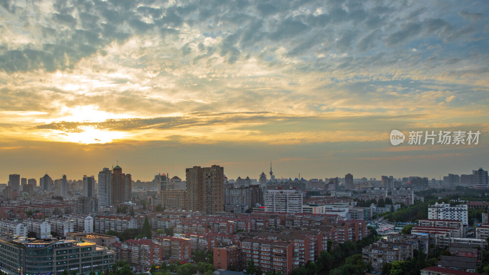 南通主城区夕阳