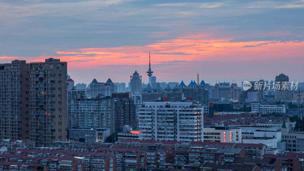 南通主城区远眺