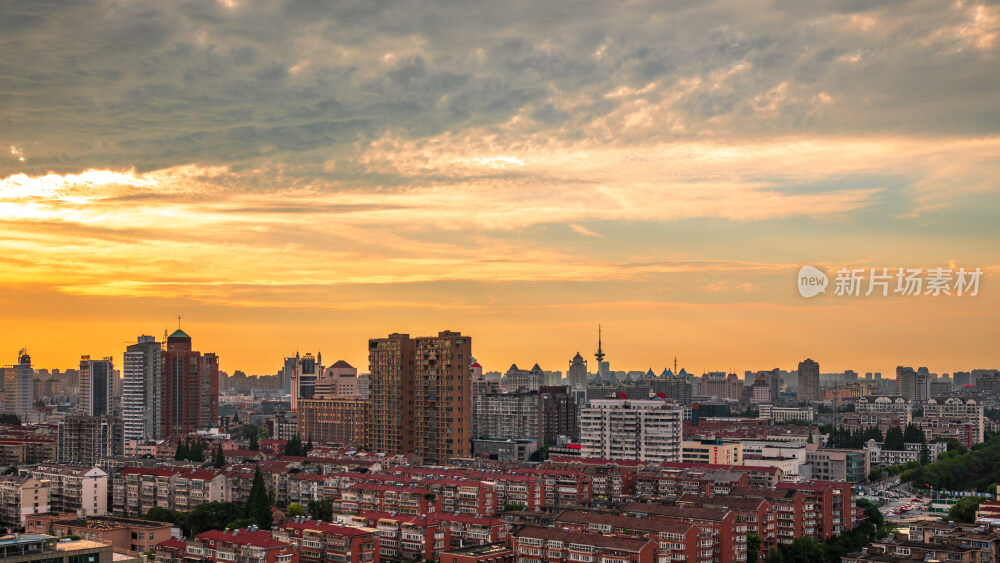 南通主城区航拍