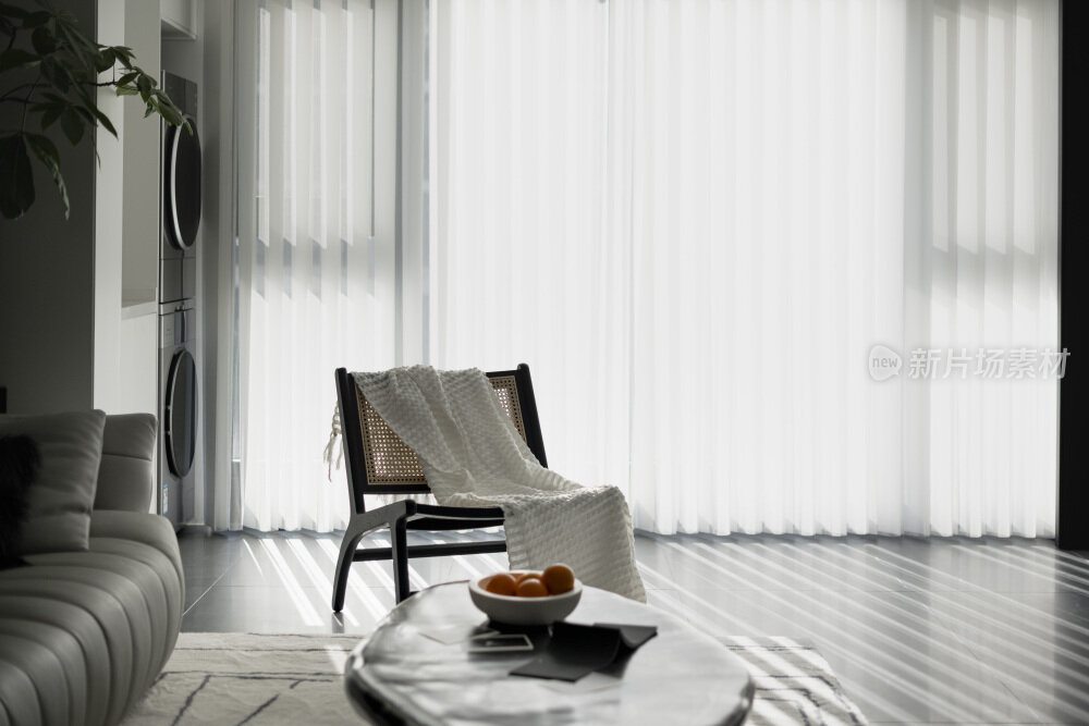 现代黑白简约室内装修设计