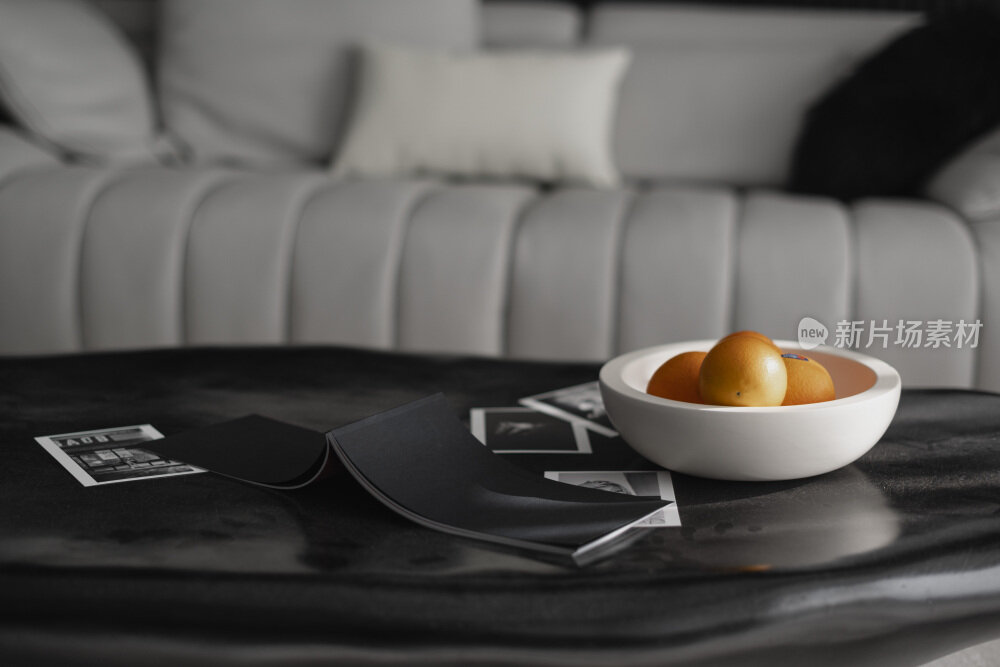 现代黑白简约室内装修设计