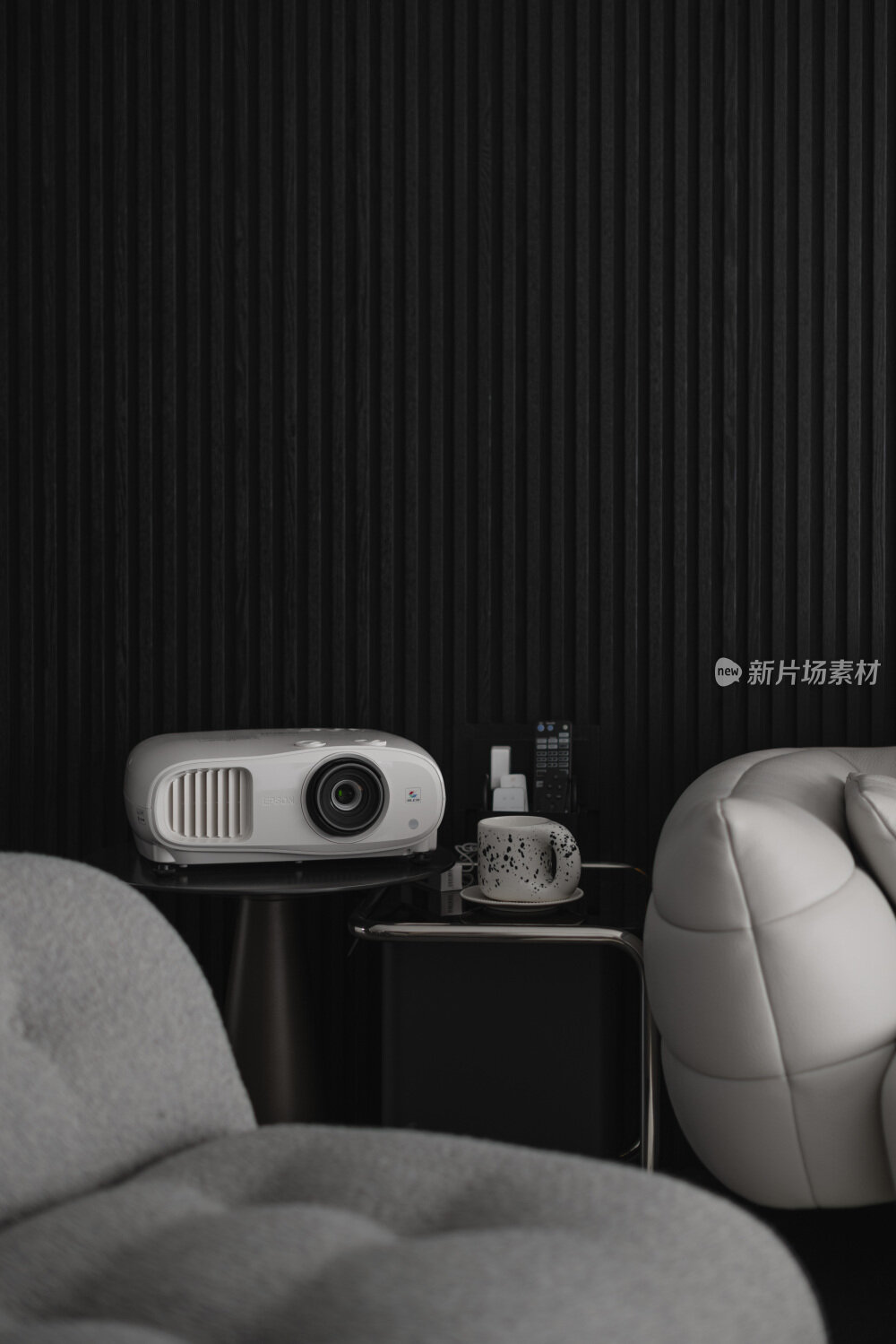 现代黑白简约室内装修设计