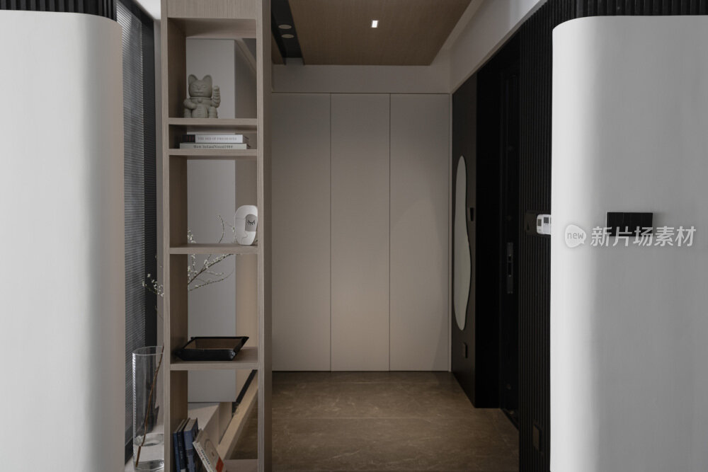 现代黑白简约室内装修设计