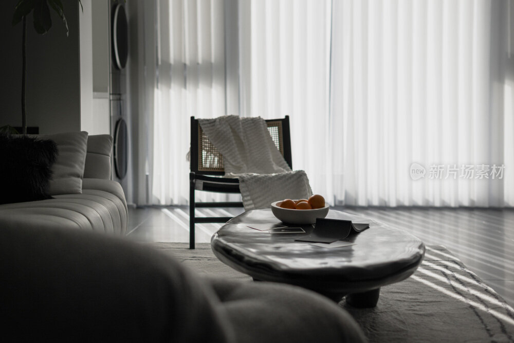 现代黑白简约室内装修设计